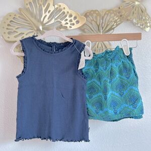 NWT Gap Tank & Peek Skirt Set